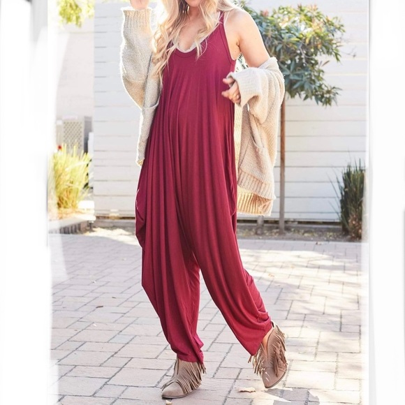 Three Bird Nest Pants - THREE BIRD NEST SUNDAY HAREM PLAYSUIT ROMPER